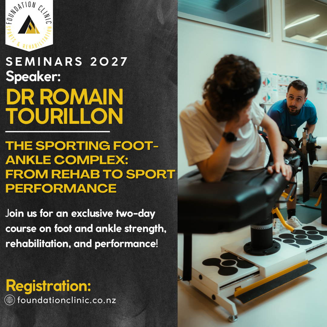 The Sporting Foot-Ankle Complex: From Rehab to Sport Performance